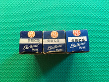 Load image into Gallery viewer, 3 General Electric GE 6BC5 6CE5 Vacuum Tubes Valves NOS NIB Lot Of Three