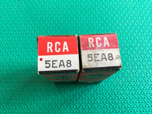 Load image into Gallery viewer, 2 RCA 5EA8 Vacuum Tubes Valves NOS NIB Lot Of Two