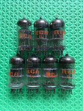 Load image into Gallery viewer, 7 RCA 6JU8 6JU8A Vacuum Tubes NOS NIB Lot Of Seven