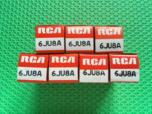 Load image into Gallery viewer, 7 RCA 6JU8 6JU8A Vacuum Tubes NOS NIB Lot Of Seven