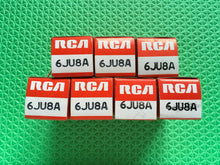 Load image into Gallery viewer, 7 RCA 6JU8 6JU8A Vacuum Tubes NOS NIB Lot Of Seven