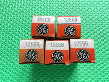 Load image into Gallery viewer, 5 General Electric GE 12EG6 Vacuum Tubes NOS NIB Lot Of Five