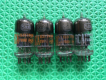 Load image into Gallery viewer, 4 RCA 5X8 Vacuum Tubes Valves NOS NIB Lot Of Four