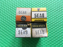 Load image into Gallery viewer, 4 US-Made 5EA8 Vacuum Tubes Valves NOS NIB Lot Of Four