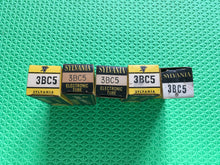 Load image into Gallery viewer, 5 Sylvania 3BC5 Vacuum Tubes Valves NOS NIB Lot Of Five