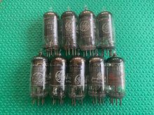 Load image into Gallery viewer, 9 General Electric GE 6BH6 Vacuum Tubes Valves NOS NIB Lot Of Nine