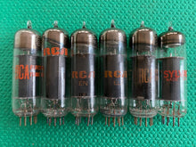 Load image into Gallery viewer, 6 US-Made 6EM5 Vacuum Tubes Valves NOS NIB Lot Of Six