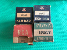 Load image into Gallery viewer, 4 US-Made 1P5 1P5GT Vacuum Tubes Valves NOS NIB Lot Of Four