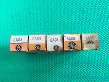 Load image into Gallery viewer, 5 General Electric GE 6AS8 Vacuum Tubes Valves NOS NIB Lot Of Five