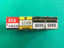 Load image into Gallery viewer, 4 US-Made 6BW8 Vacuum Tubes Valves NOS NIB Lot Of Four