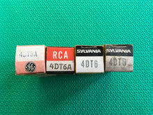 Load image into Gallery viewer, 4 US-Made 4DT6 4DT6A Vacuum Tubes Valves NOS NIB Lot Of Four
