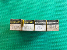 Load image into Gallery viewer, 4 Sylvania 5GX7 Vacuum Tubes Valves NOS NIB Lot Of Four