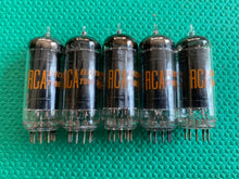 Load image into Gallery viewer, 5 RCA 6BK5 Vacuum Tubes Valves NOS NIB Lot Of Five