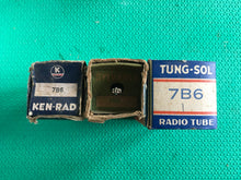 Load image into Gallery viewer, 3 US-Made 7B6 Vacuum Tubes Valves NOS NIB Lot Of Three