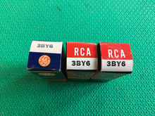 Load image into Gallery viewer, 3 US-Made 3BY6 Vacuum Tubes Valves NOS NIB Lot Of Three