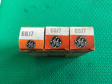 Load image into Gallery viewer, 3 General Electric GE 6BJ7 Vacuum Tubes Valves NOS NIB Lot Of Three