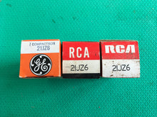 Load image into Gallery viewer, 3 US-Made 21JZ6 Vacuum Tubes Valves NOS NIB Lot Of Three