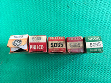 Load image into Gallery viewer, 5 US-Made 50B5 Vacuum Tubes Valves NOS NIB Lot Of Five