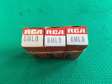 Load image into Gallery viewer, 3 RCA 6ML8 Vacuum Tubes Valves NOS NIB Lot Of Three