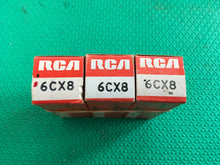 Load image into Gallery viewer, 3 RCA 6CX8 Vacuum Tubes Valves NOS NIB Lot Of Three