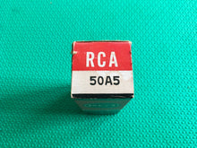 Load image into Gallery viewer, RCA 50A5 Vacuum Tube Valve NOS NIB