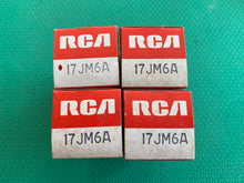 Load image into Gallery viewer, 4 RCA 17JM6 17JM6A Vacuum Tubes NOS NIB Lot Of Four
