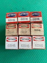 Load image into Gallery viewer, 9 Raytheon 6BH6 Vacuum Tubes Valves NOS NIB Lot Of Nine