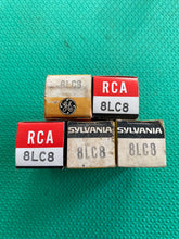 Load image into Gallery viewer, 5 US-Made 8LC8 Vacuum Tubes Valves NOS NIB Lot Of Five