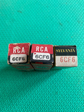 Load image into Gallery viewer, 3 US-Made 6CF6 Vacuum Tubes Valves NOS NIB Lot Of Three