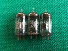 Load image into Gallery viewer, 3 General Electric GE 6BJ7 Vacuum Tubes Valves NOS NIB Lot Of Three