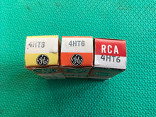 Load image into Gallery viewer, 3 4HT6 Vacuum Tubes Valves NOS NIB Lot Of Three