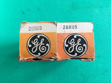 Load image into Gallery viewer, 2 General Electric GE 26HU5 Vacuum Tubes Valves NOS NIB Lot Of Two