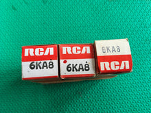 Load image into Gallery viewer, 3 RCA 6KA8 Vacuum Tubes Valves NOS NIB Lot Of Three