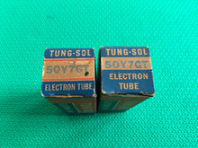 Load image into Gallery viewer, 2 Tung-Sol 50Y7 50Y7GT Vacuum Tubes Valves NOS NIB Lot Of Two
