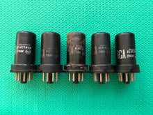 Load image into Gallery viewer, 5 RCA 6SK7 Vacuum Tubes Valves Small Meatball Logos Lot Of Five