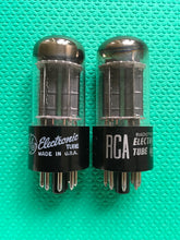 Load image into Gallery viewer, Matched Pair General Electric GE 6BL7 6BL7GTA Vacuum Tubes Valves NOS NIB