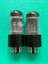 Load image into Gallery viewer, Matched Pair General Electric GE 6BL7 6BL7GTA Vacuum Tubes Valves NOS NIB