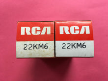 Load image into Gallery viewer, 2 RCA 22KM6 Vacuum Tubes Valves NOS NIB Lot Of Two