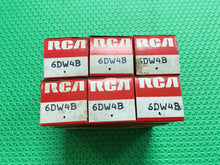 Load image into Gallery viewer, 6 RCA 6DW4 6DW4B Vacuum Tubes NOS NIB Lot Of Six