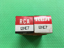 Load image into Gallery viewer, 2 RCA 12HE7 Vacuum Tubes Valves NOS NIB Lot Of Two