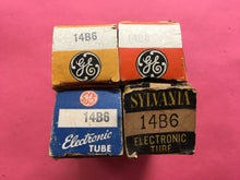 Load image into Gallery viewer, 3 General Electric GE 14B6 Vacuum Tubes Valves NOS NIB Lot Of Three