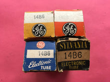 Load image into Gallery viewer, 3 General Electric GE 14B6 Vacuum Tubes NOS NIB Lot Of Three