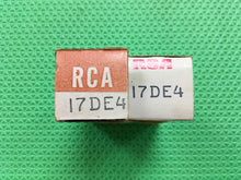 Load image into Gallery viewer, 2 RCA 17DE4 Vacuum Tubes Valves NOS NIB Lot Of Two