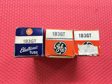 Load image into Gallery viewer, 3 General Electric GE 1B3 1B3GT 1G3 1G3GT Vacuum Tubes Valves Rectifier NOS NIB Lot Of Three