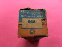 Load image into Gallery viewer, Westinghouse 868 Phototube Photo Tube Vacuum Tube Valve NOS NIB