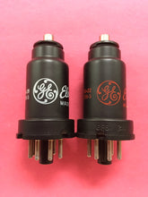 Load image into Gallery viewer, 2 General Electric GE 6F5 Vacuum Tubes Valves NOS NIB Lot Of Two