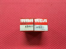 Load image into Gallery viewer, 2 RCA 6BA11 Vacuum Tubes Valves NOS NIB Lot Of Two