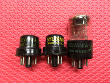 Load image into Gallery viewer, 3 Sylvania 6H6 6H6GT Vacuum Tubes Valves NOS NIB Lot Of Three