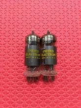 Load image into Gallery viewer, 2 United 6EB8 Vacuum Tubes Valves NOS NIB Lot Of Two