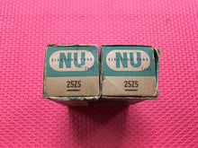 Load image into Gallery viewer, 2 National Union NU 25Z5 Vacuum Tubes Valves Shoulder / Coke Bottle NOS NIB Lot Of Two